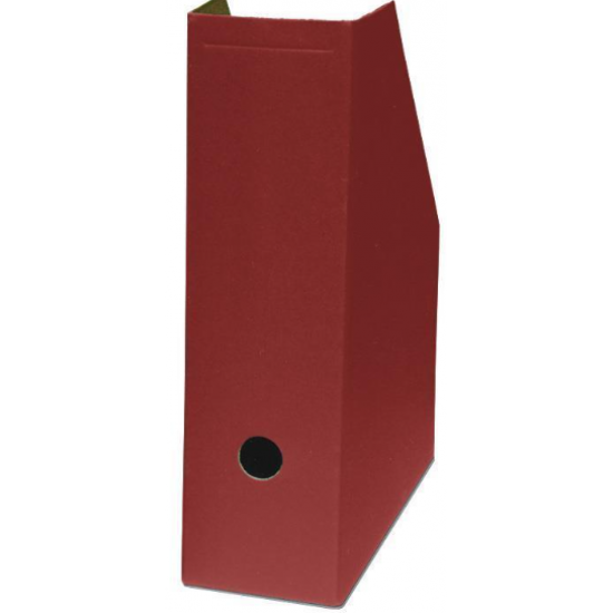 Νext θήκη περιοδικών classic μπορντώ χάρτινη Υ32x25x9εκ.